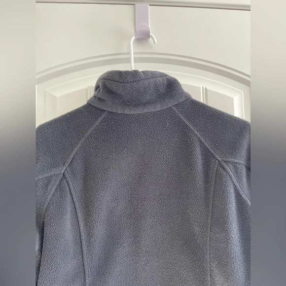 Columbia Black Fleece Jacket w/ Pink Breast Cancer Ribbon Women’s Size Medium - Picture 13 of 15